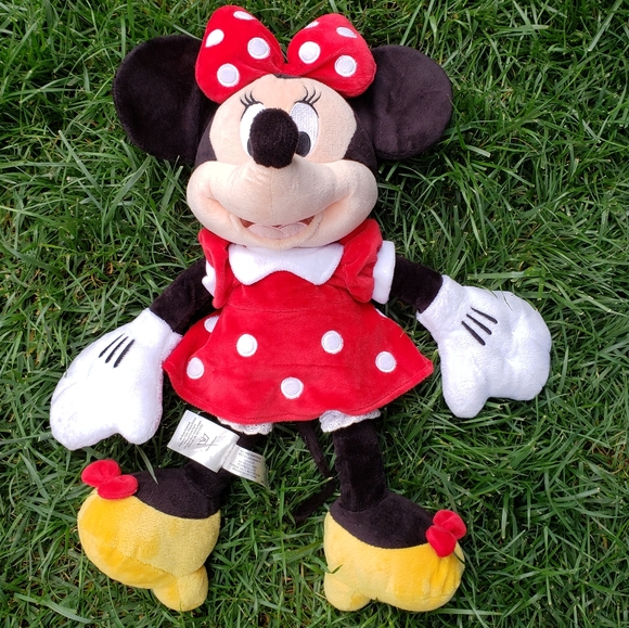 disney store minnie mouse soft toy
